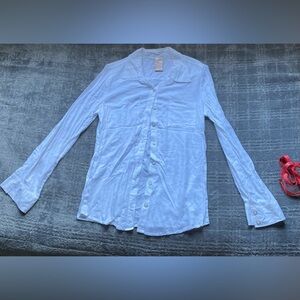 Classic white button down